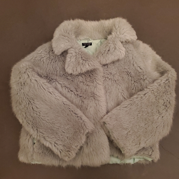 TOPSHOP mint fun faux fur - Picture 6 of 11
